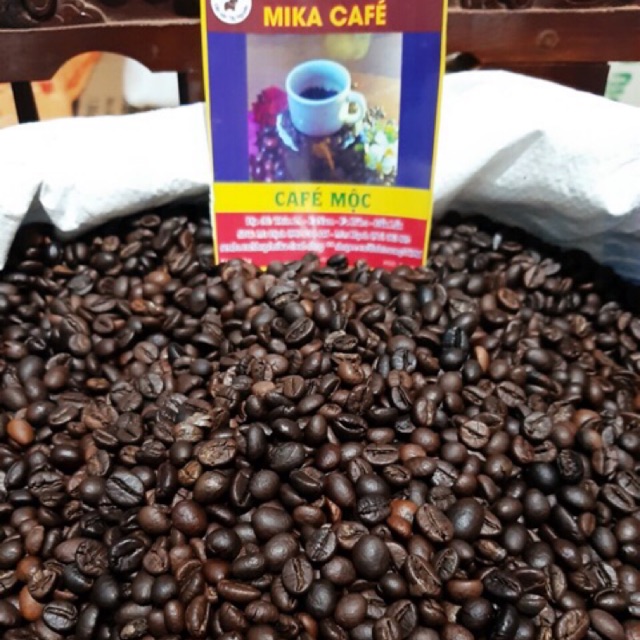 CAFE MIKA HẠT RANG MỘC ROBUSTA CHỈ CÓ 1 MÌNH CAFE rẻ nhất Đak Lak