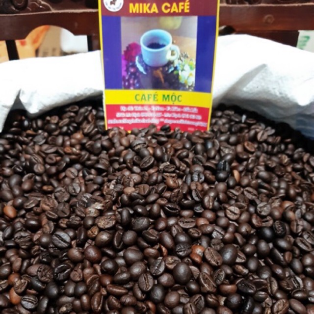 CAFE MIKA HẠT RANG MỘC ROBUSTA CHỈ CÓ 1 MÌNH CAFE rẻ nhất Đak Lak (500gr)