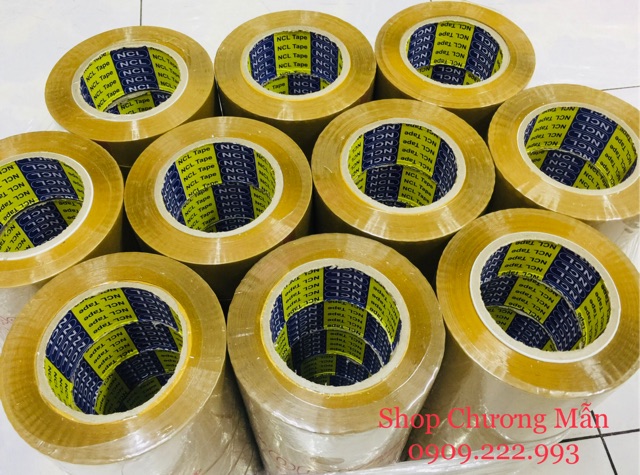 1 Cuộn Băng Keo Đục Đóng Hàng Dán Thùng 200Yard
