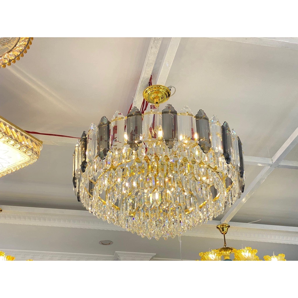 Đèn thả pha lê MONSKY BUT sang trọng 3 màu ánh sáng hiện đại trang trí nội thất