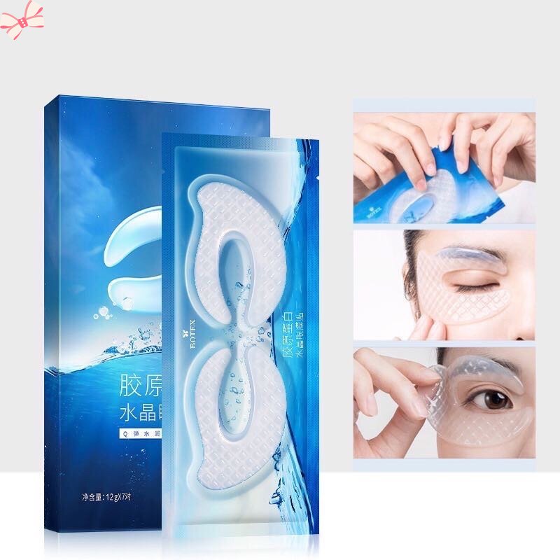 Mặt Nạ Mắt Collagen Pha Lê Dưỡng Ẩm Làm Sáng Da
