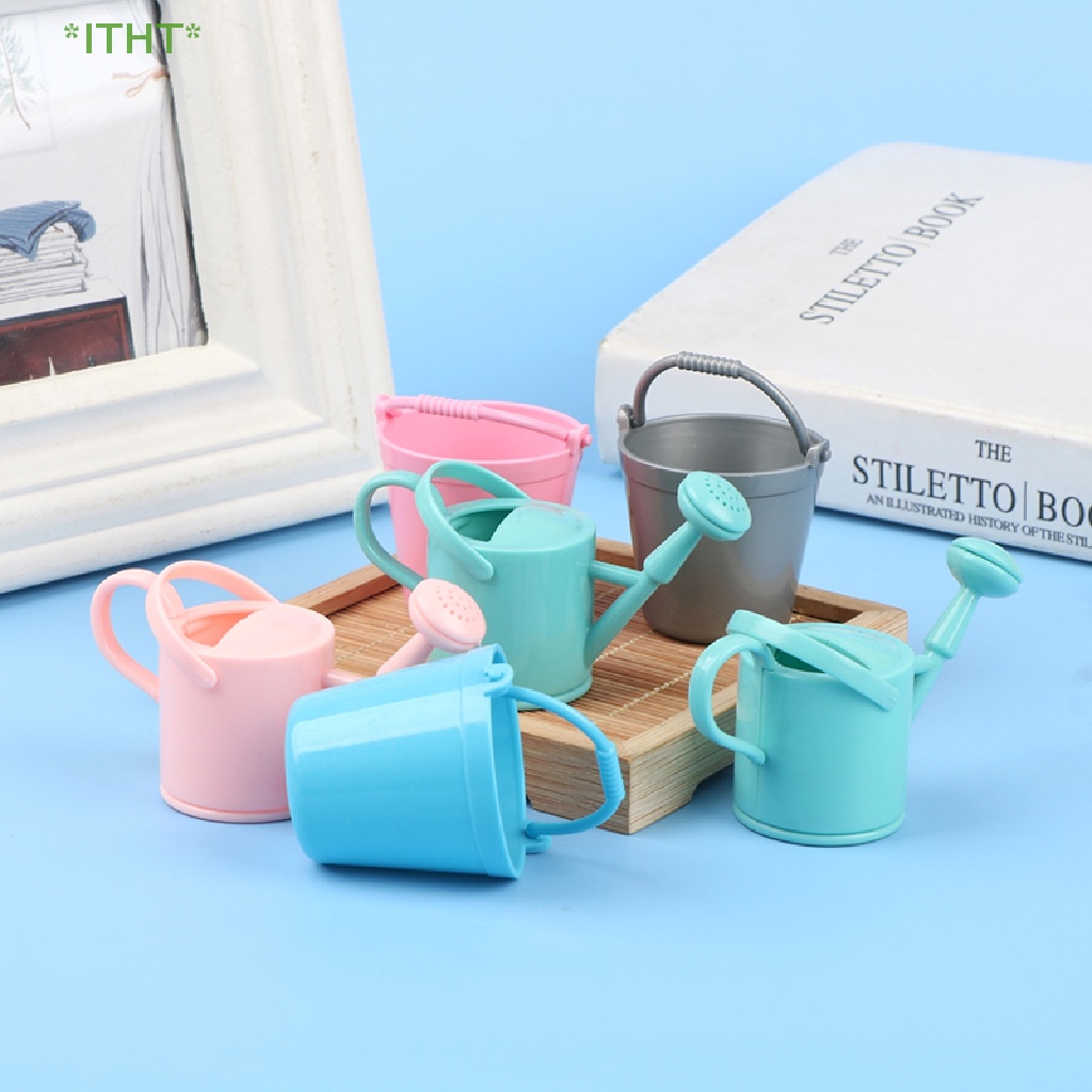 1 Bộ Bình Tưới Cây Mini Trang Trí Nhà Búp Bê Mới