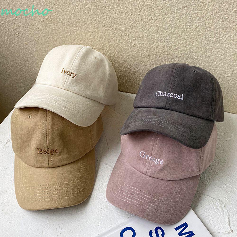 Mũ lưỡi trai thêu chữ phong cách Hàn Quốc thời trang cho nam và nữ