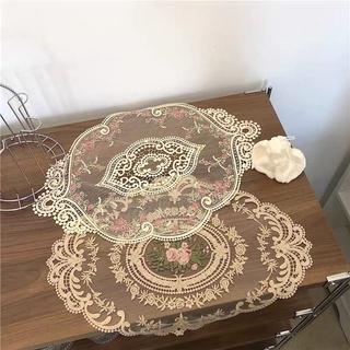 Khăn ren kiểu Pháp cổ điển trang trí -99de_cor-