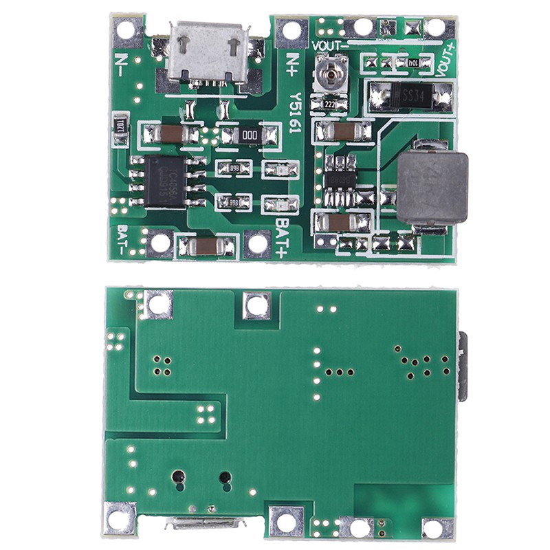 Fcvn USB lithium lipo 18650 battery charger 3.7V 4.2V to 5V 9V 12V 24V step up module Motivated