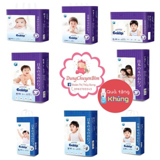 [PHIÊN BẢN NÂNG CẤP 2020] BỈM GOLDGI NHẬT DÁN/QUẦN ĐỦ SIZE NB92/S84/Md66/Mq60/Ld56/Lq48/XL44