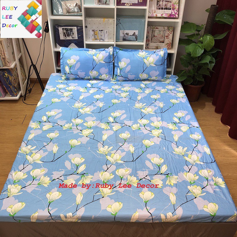 Bộ ga gối poly cotton 1m2 x 2m