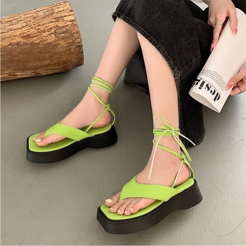SANDAL ĐẾ CAO BUỘC DÂY ĐI HỌC ĐI CHƠI