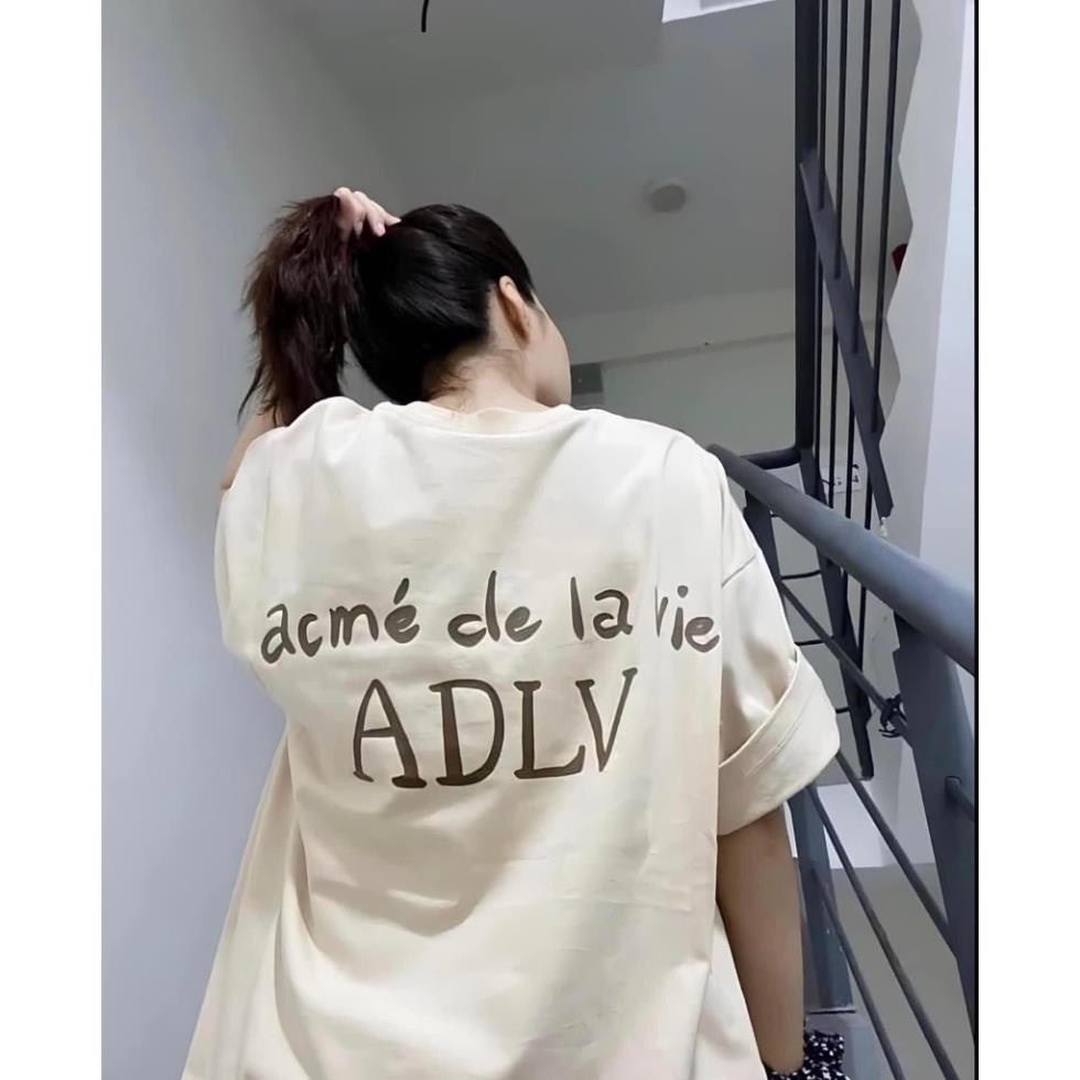 Áo thun ADLV - Acmé de la vie Glossy Beige Hàng Cao Cấp Vải Cotton 100%