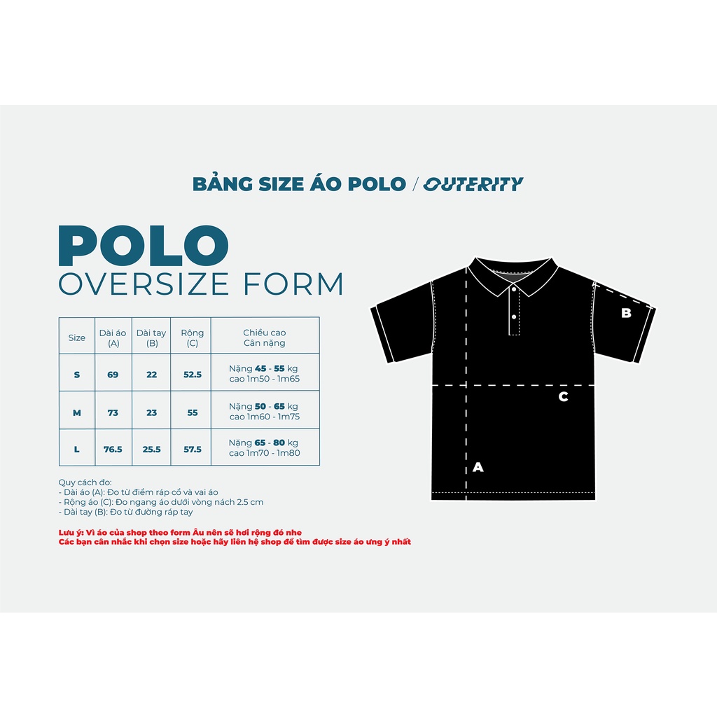 Áo polo nam nữ local brand unisex Italics / Màu xám ORP709