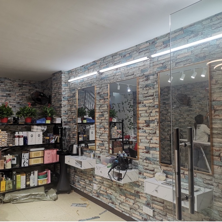 Miếng Dán Tường Bằng Xốp PE Họa Tiết Gạch 3D Chống Thấm Nước Kích Thước 70x77cm DIY