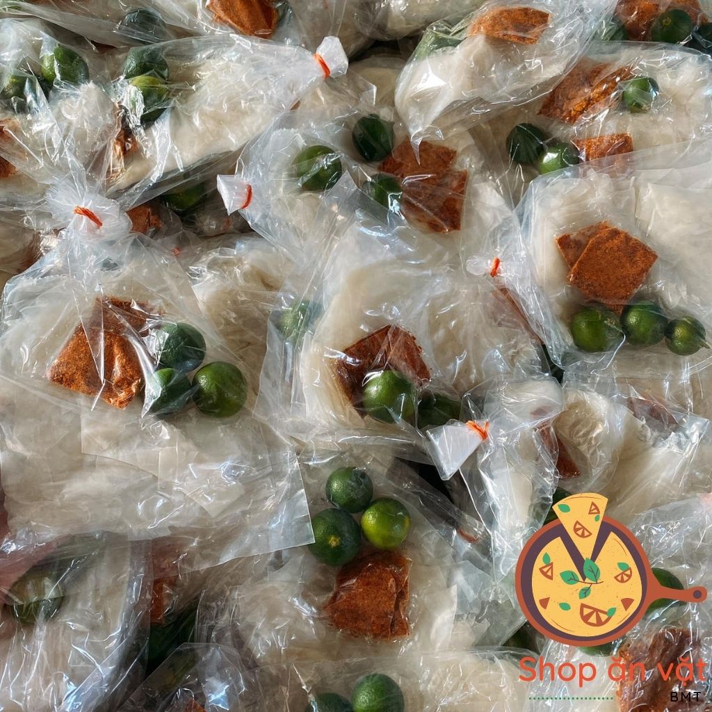 Bánh tráng phơi sương chấm ơt cay Bon Bon bánh tráng sa tế ớt siêu cay ăn mê ngay - 14020121