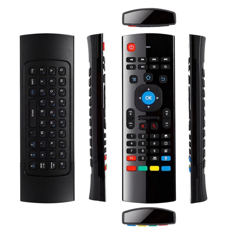 MX3 Fly Air Mouse Smart Voice Remote Control 2.4G Wireless Keyboard for TV Box Android Mecool H96 Max X96 Mini Mi Box