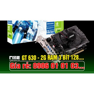 Card vga Màn hình gt 630 2g ram 3 bit 128- BH 1 THÁNG