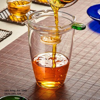 Tống chuyên trà thủy tinh chịu nhiệt cao cấp (200-300 ml)
