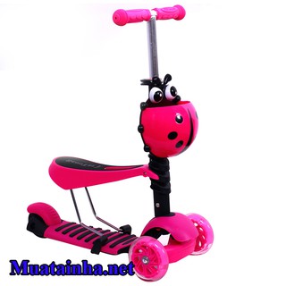XE TRƯỢT SCOOTER 3 IN 1 MỚI NHẤT