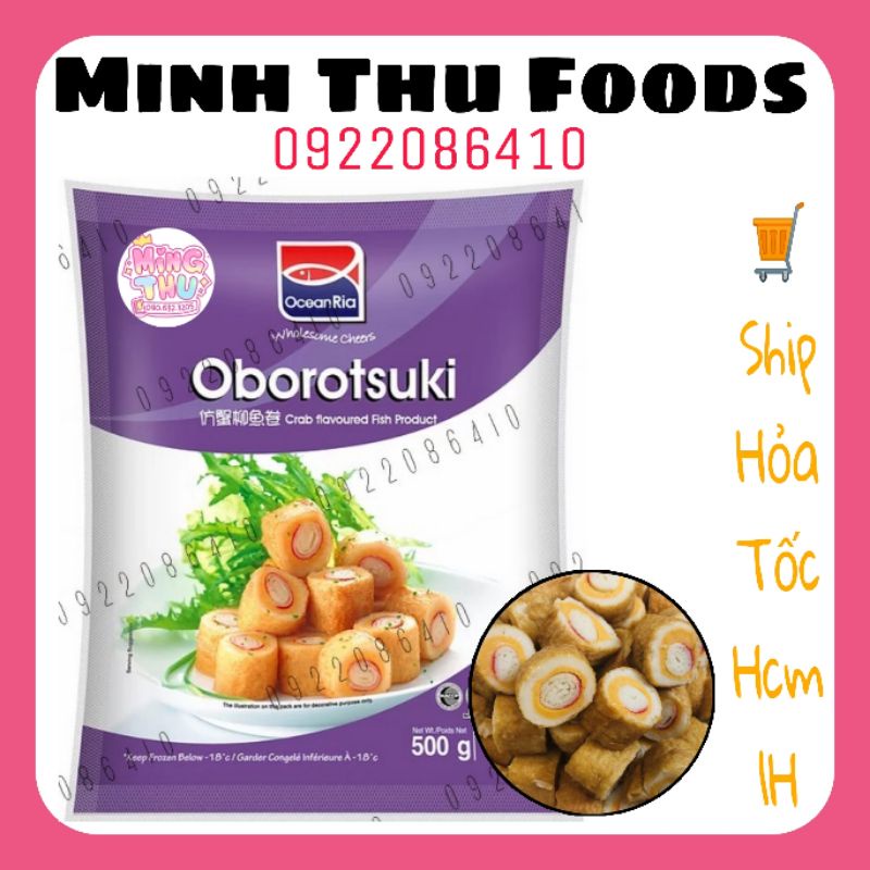 Chả cá cuộn thanh cua Malay Ocean ria 500g