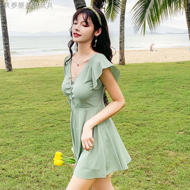 Bộ Đồ Bơi Lưng Cao Dáng Ôm Phong Cách Thời Trang Hàn Quốc | BigBuy360 - bigbuy360.vn