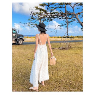 Đầm maxi hở lưng gợi cảm cho nữ