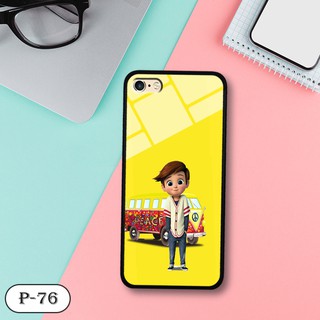 Ốp lưng kính 3D iPhone 6/ 6s-cute