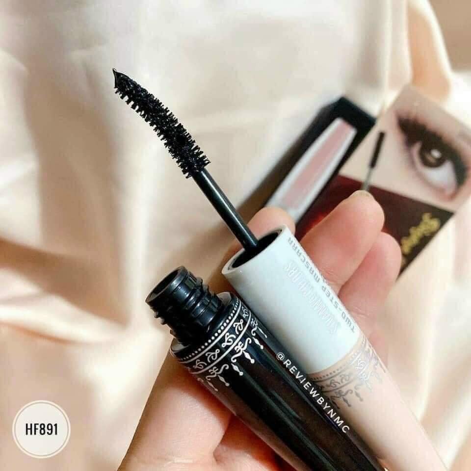Mascara Sivanna Colors 6x Two Step Max Waterproof Thái Lan chuốt mi 2 đầu siêu đỉnh
