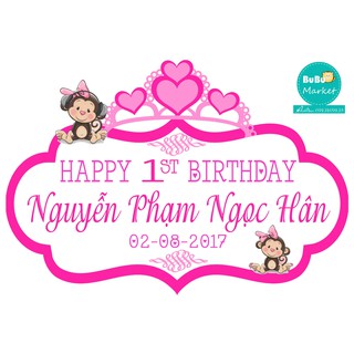 Set Sinh nhật bé Ngọc Hân