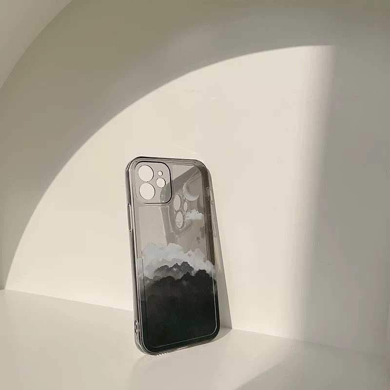 Ốp Điện Thoại Nhựa Mềm Mây Trăng - CAS2233