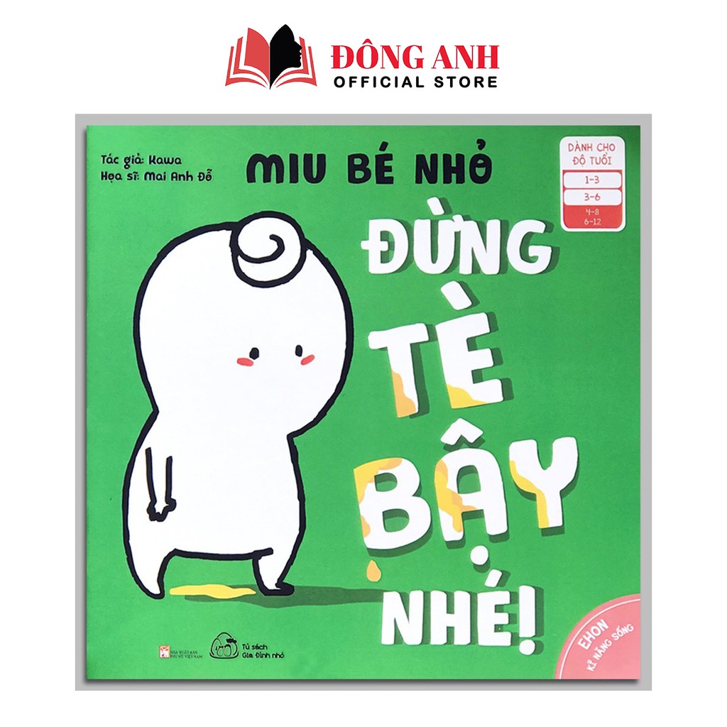 Sách - Combo 8 cuốn Ehon Miu Bé Nhỏ dành cho bé từ 0-6 tuổi