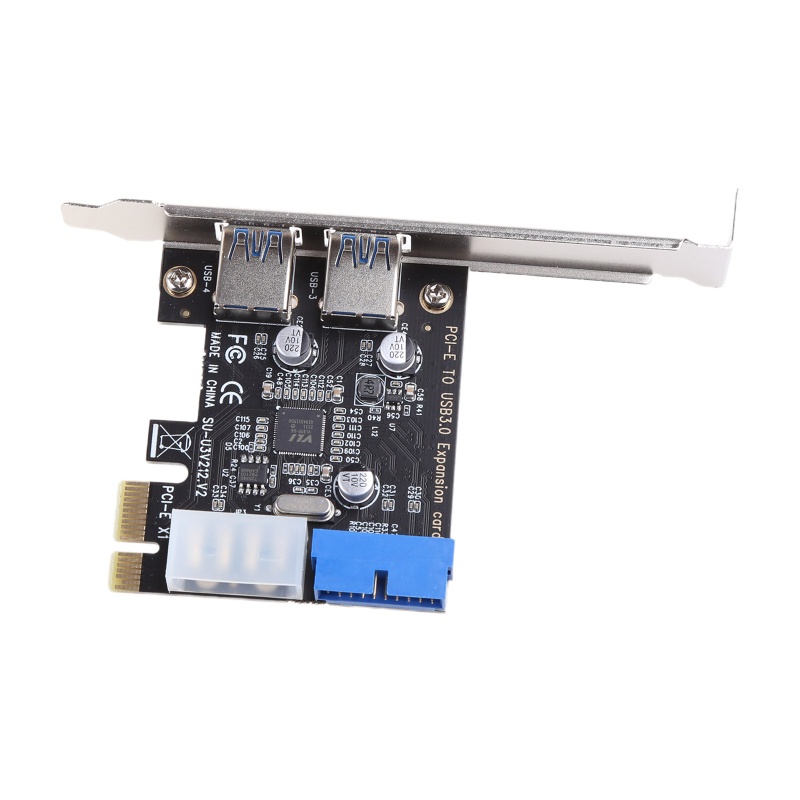 Bộ Chuyển Đổi Hub Usb 3.0 PCI-E Cho Express 20 Pin Kết Nối Nguồn