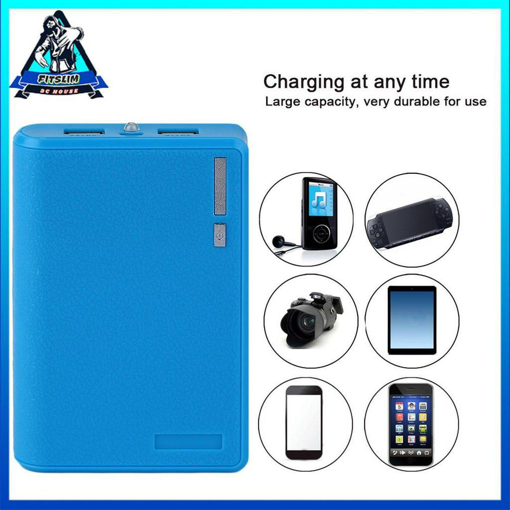 Hộp sạc dự phòng 10400MAH 4 pin 18650 nhỏ gọn ngoài trời