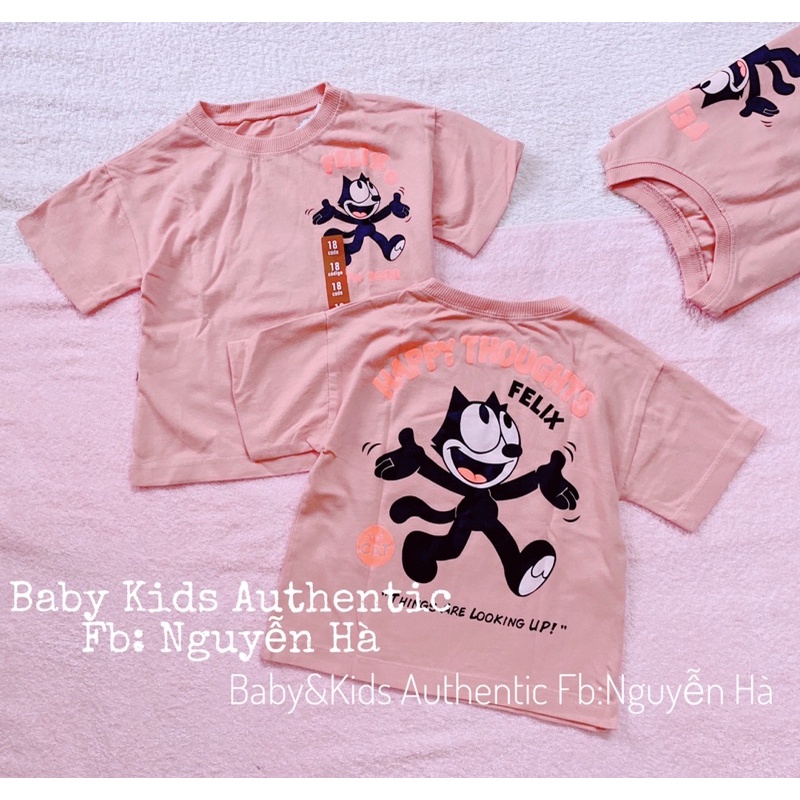 Áo cộc tay cotton bé trai ZARA SP sz 9m-4y
