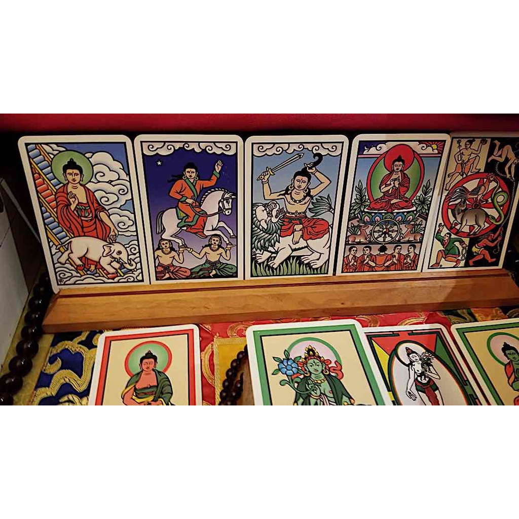 Bài Tarot Buddha Tarot handmade kích thước gốc