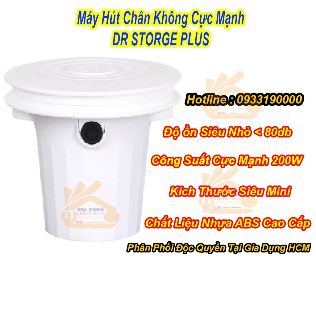 🔥Siêu Phẩm Mới🔥 😍FREESHIP😍 Máy Hút Chân Không Quần áo Mini 💪 Cực Mạnh DR STORGE💪Hút Quần áo Trong 1 Nốt Nhạc