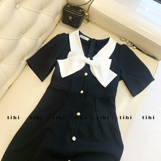Đầm nơ tiểu thơ dáng dài