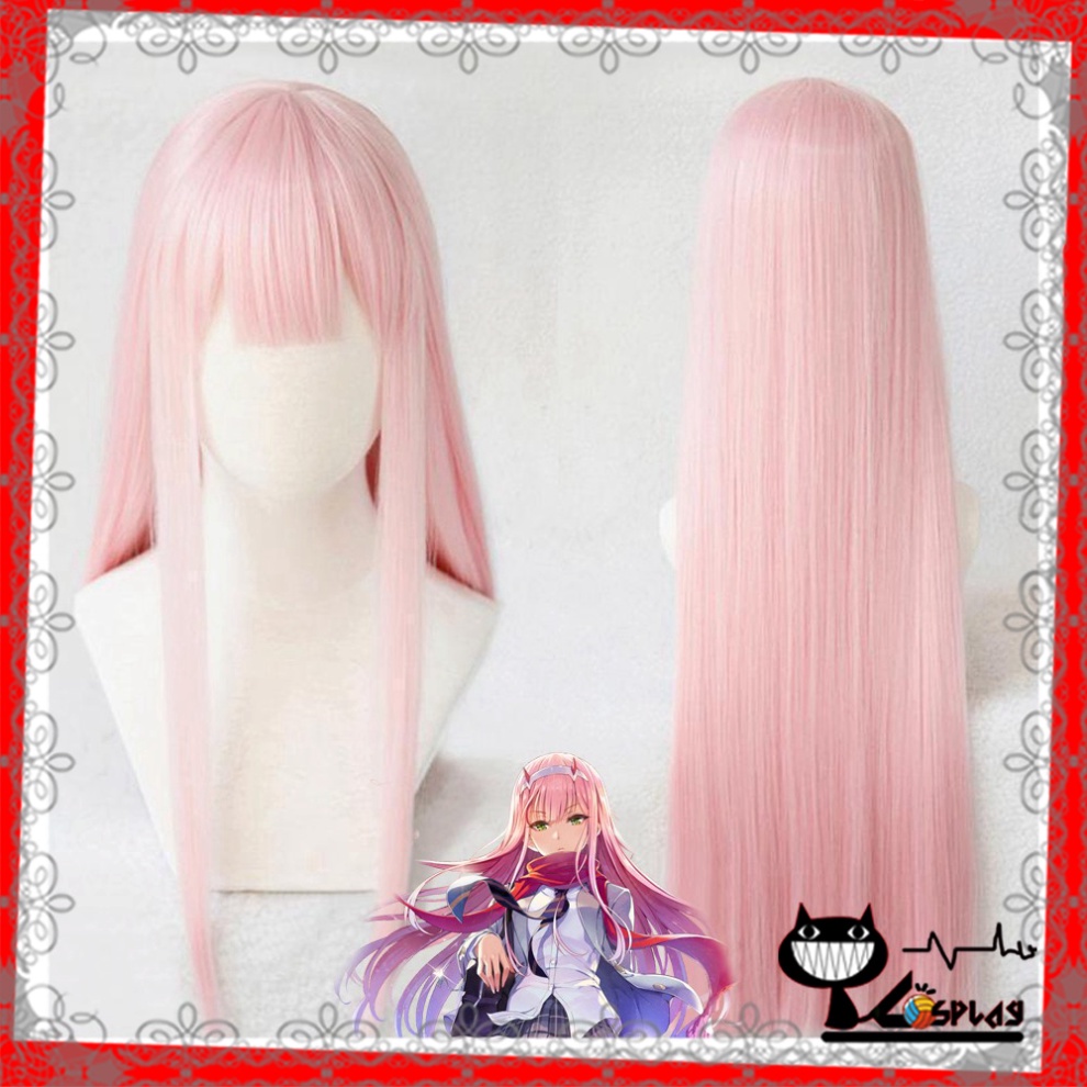 Wig - tóc giả cosplay Zero Two - Darling In The FranXX