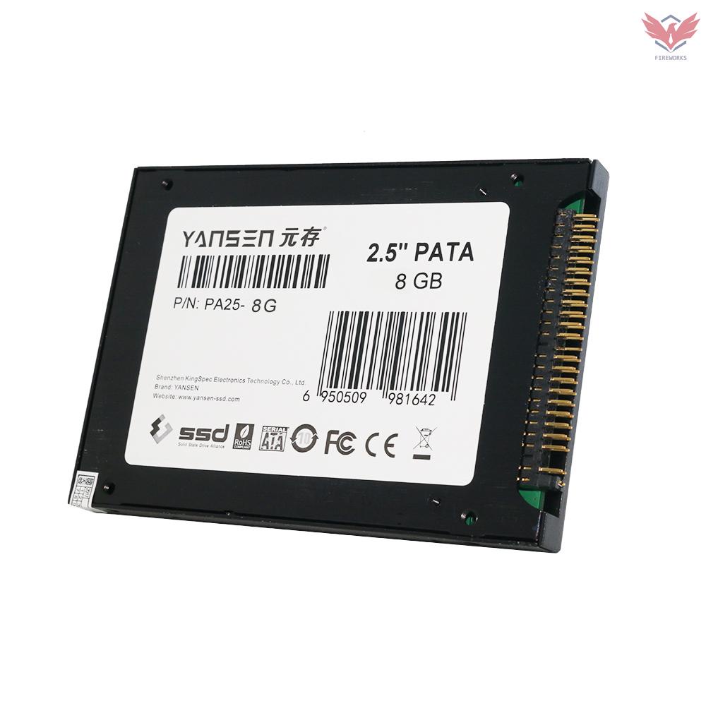 Ổ Cứng Ssd Kingspec Pata (Ide) 2.5 "2.5 Inch 8gb Mlc Cho Pc Laptop Notebook | BigBuy360 - bigbuy360.vn