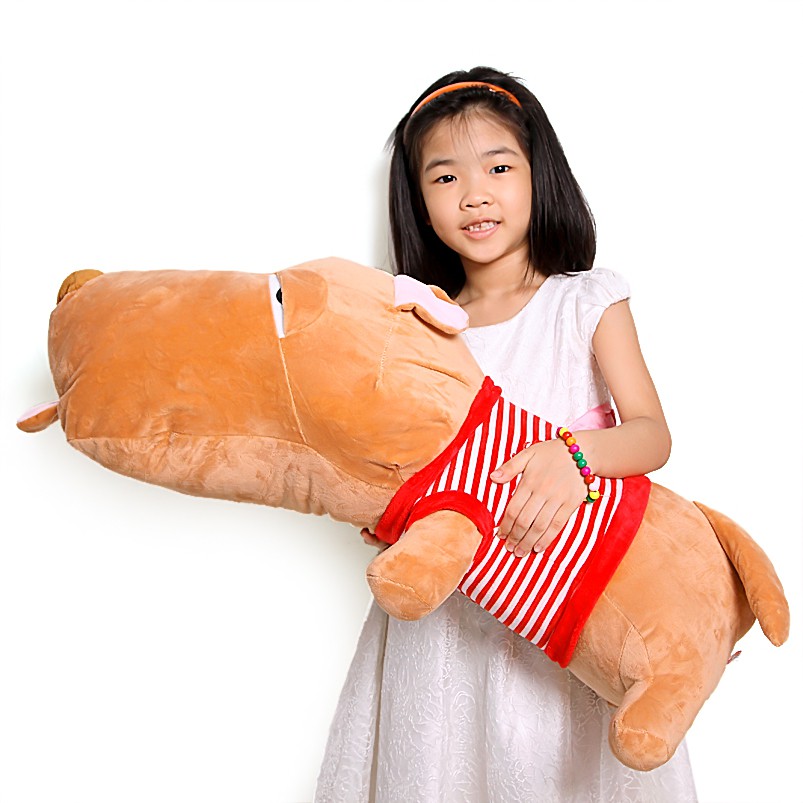 Gấu bông chó puco áo cao cấp size 1M
