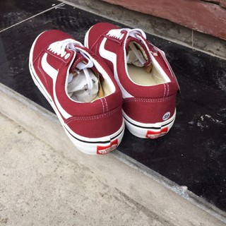 GIÀY OLD SKOOL ĐỎ ĐÔ FULL BOX