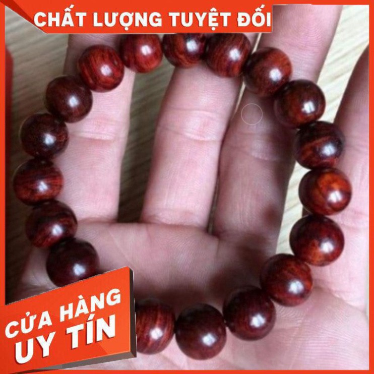 VONG TAY PHONG THỦY , VÒNG TAY GỖ SƯA ĐỎ 100% TỰ NHIÊN GIÚP GIA CHỦ PHÁT LỘC LÀM ĂN THUẬN LỢI [ Tặng hộp Gấm cao cấp ]