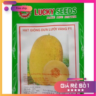 HẠT GIỐNG DƯA LƯỚI VÀNG - 10 HẠT LUCKY.VN