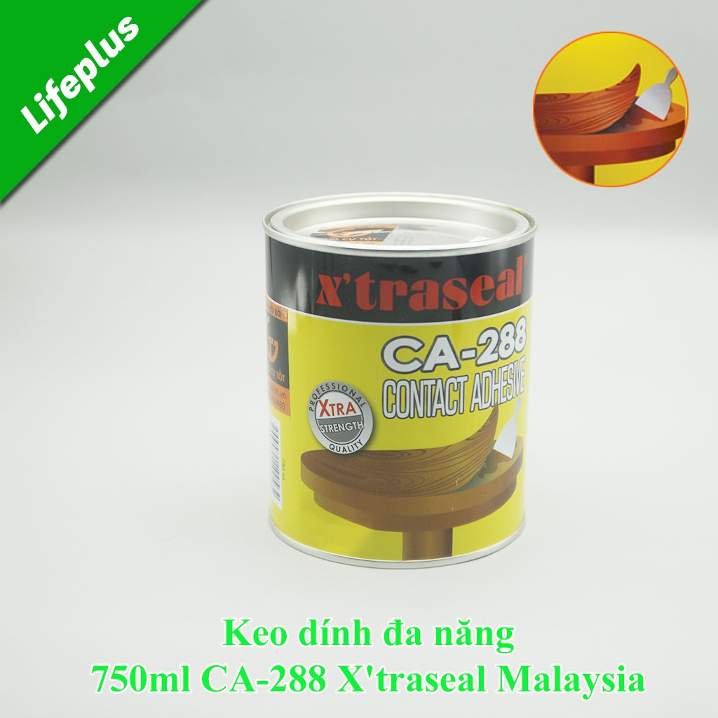 Keo dính đa năng X'traseal Malaysia  CA-288 vàng