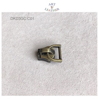 Combo 5 đầu khóa kéo có D size 3 màu giả cổ