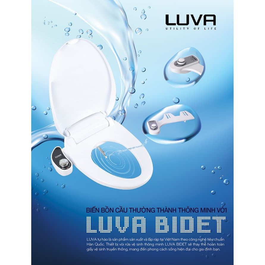 LB 203 - Nắp bồn cầu thông minh LUVA BIDET