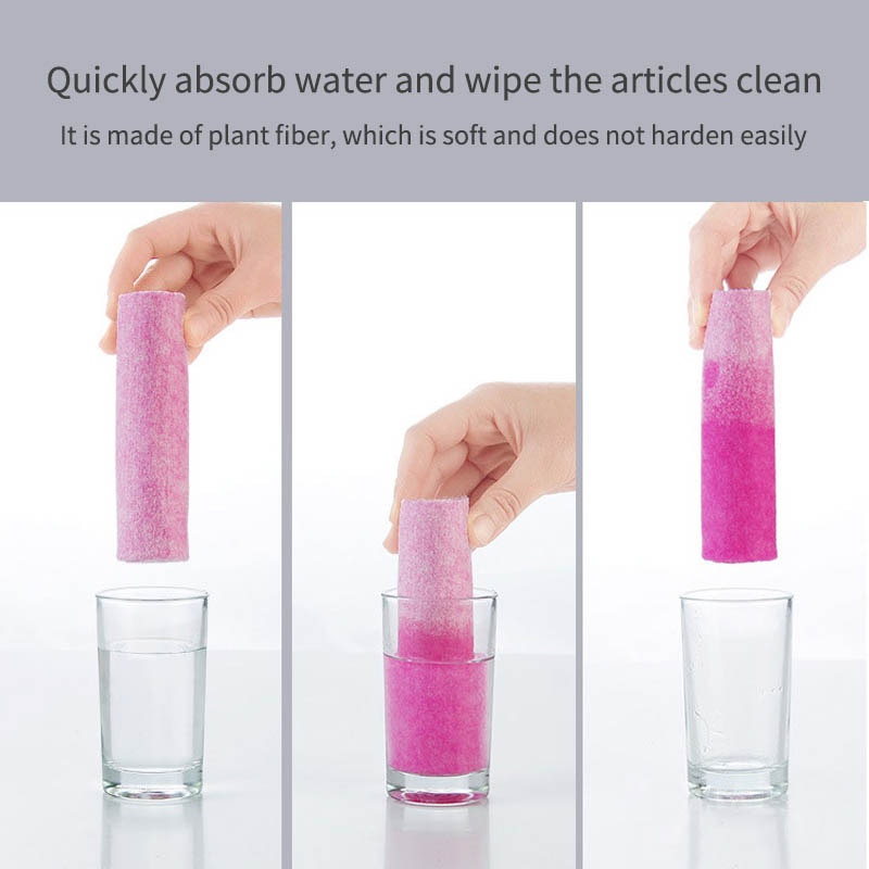 Khăn vải dày dặn chống dính dầu bằng sợi dừa dùng vệ sinh nhà bếp tiện dụng