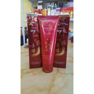 Sữa Rửa Mặt Hồng Sâm Đỏ Hàn Quốc My Gold.