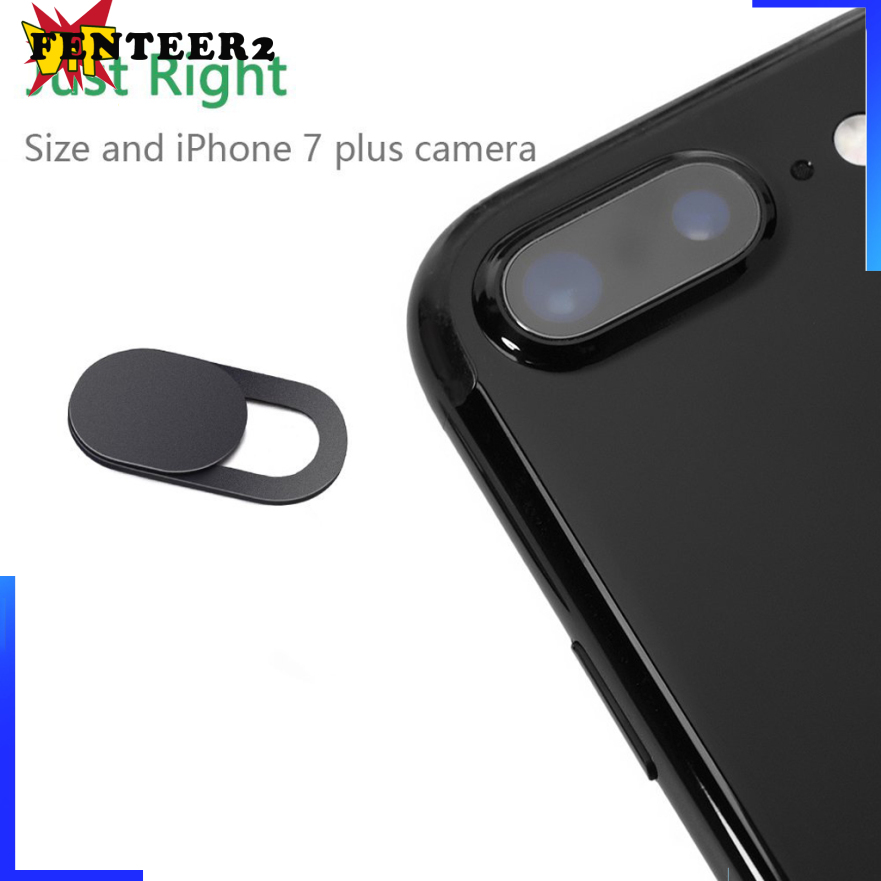 Set 3 Vỏ Bảo Vệ Webcam Fenteer2 3c Cho Iphone X Samsung Galaxy S8