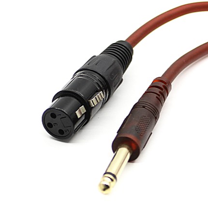 Cáp chuyển đổi chuôi 6.35mm sang lỗ cắm micro chất lượng cao