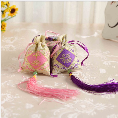 Túi thơm nụ hoa khô hương thơm tự nhiên nhiều màu sắc