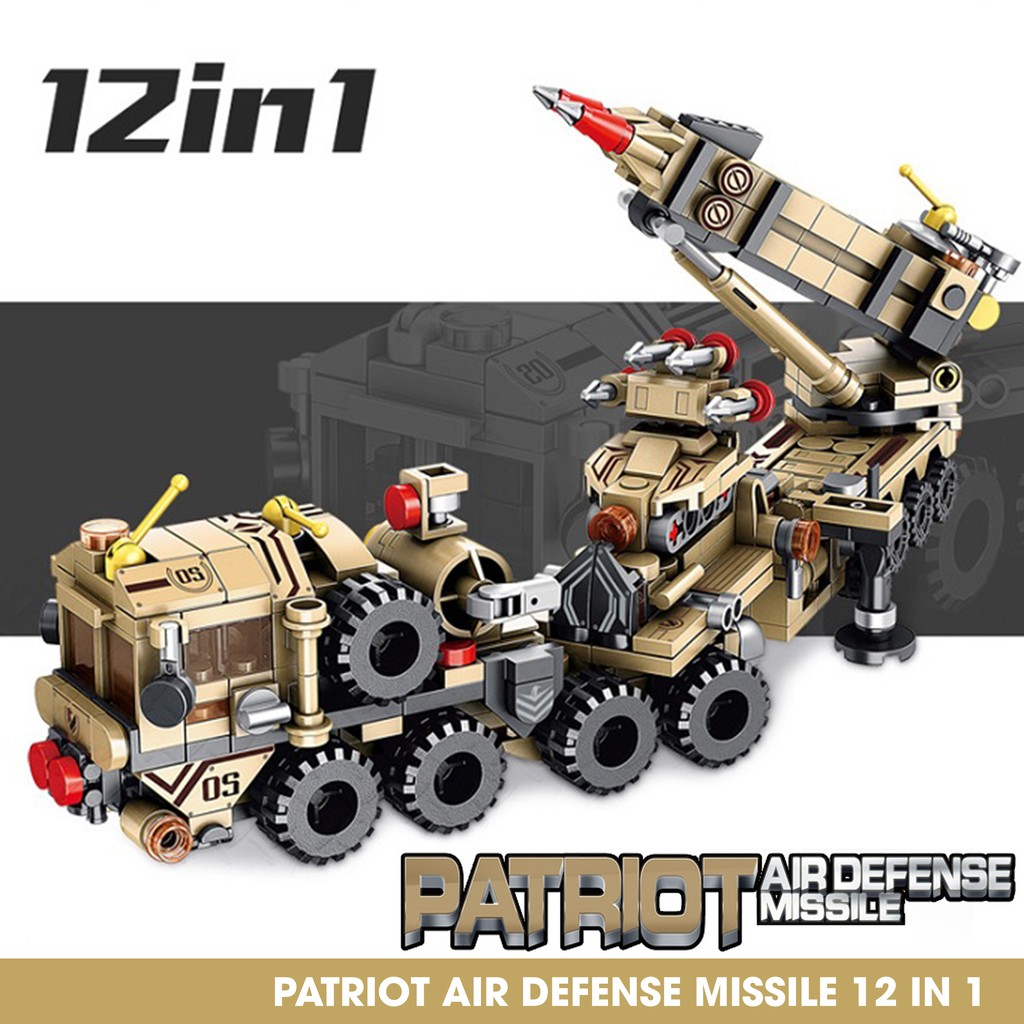 Bộ lắp ghép kiểu LEGO 12 in 1 mô hình , bộ ghép hình cho trẻ phát triển tính sáng tạo