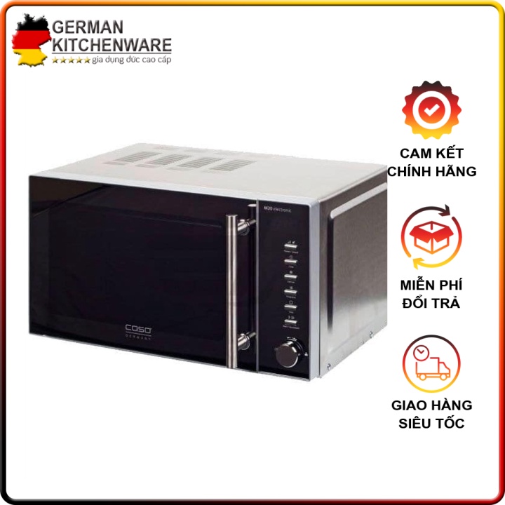 🇩🇪 Lò vi sóng Caso M20 Electronic dung tích 20 lít nhập khẩu Đức chính hãng 🇩🇪